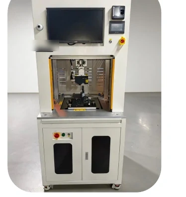 Pin position detection station with non-English caption removed